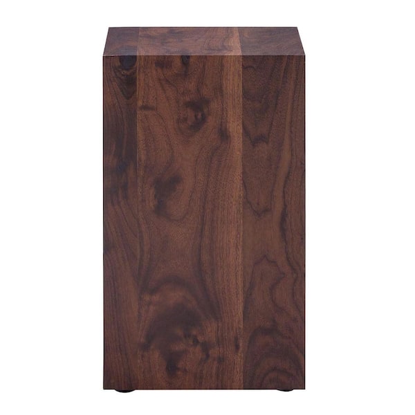 Coffee Rectangle Wood 12 in. W Decorative Stand