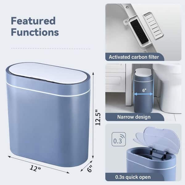 Intelligent Induction Trash Bin Portable Toilet Waterproof