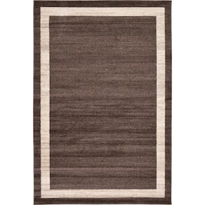 Del Mar Maria Brown 6' 0 x 9' 0 Area Rug