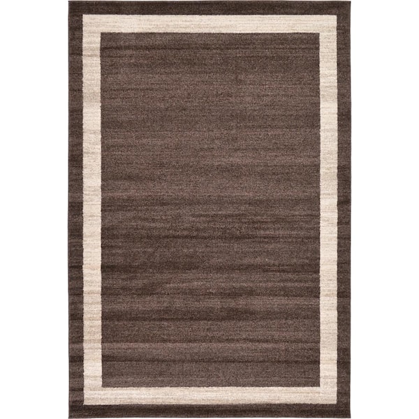 Del Mar Maria Brown 6' 0 x 9' 0 Area Rug