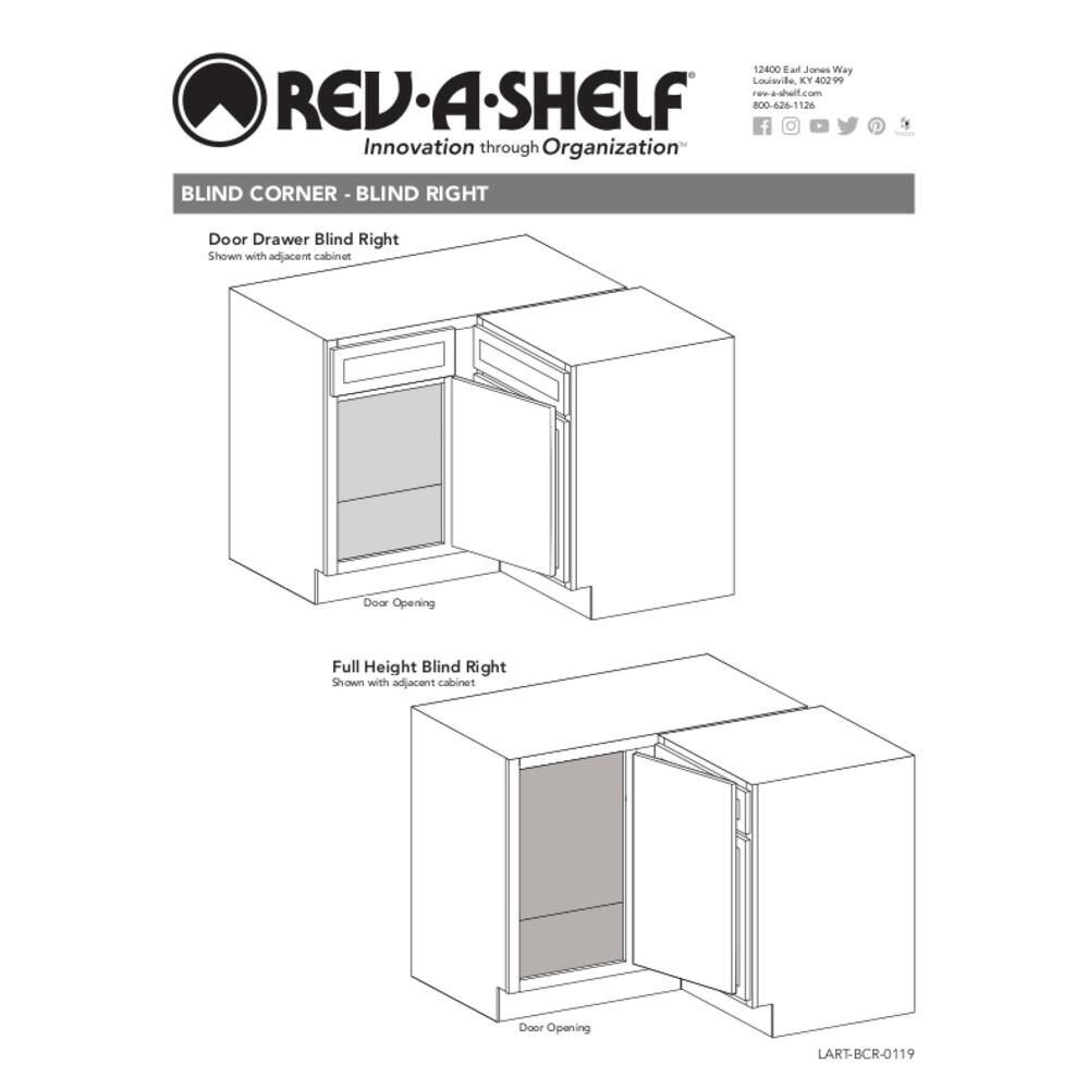 Orion Gray 2-Tier Blind Corner Organizer with Linen Finish
