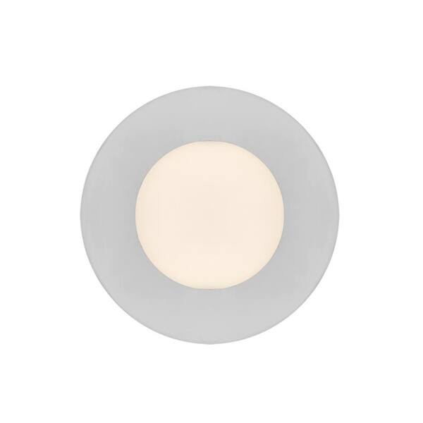 KUZCO Elixir 6 in. 1-Light 7-Watt Chrome Integrated LED