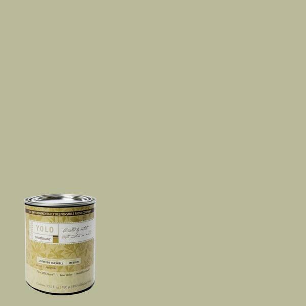 YOLO Colorhouse 1-Qt. Glass .03 Eggshell Interior Paint-DISCONTINUED