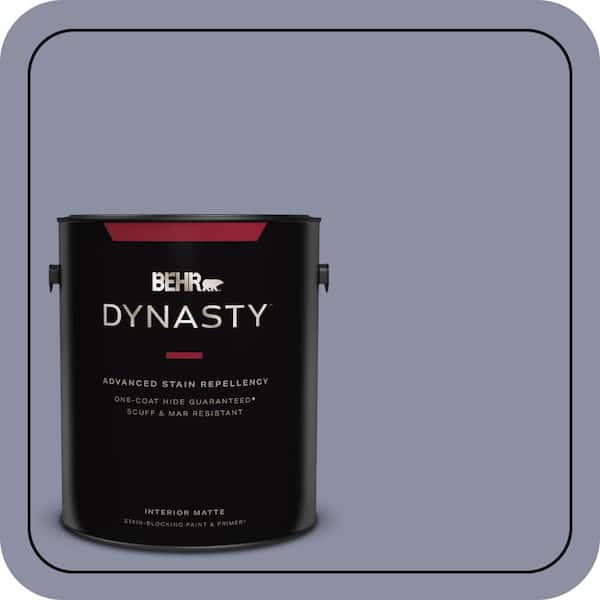 BEHR DYNASTY 1 gal. #S550-4 Camelot One-Coat Hide Matte Interior Stain-Blocking Paint & Primer