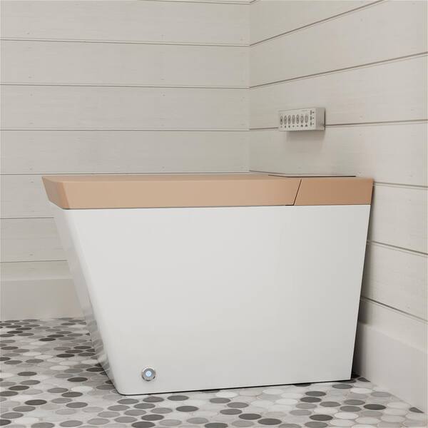 Yulika Smart Toilet,One piece Auto Open/Close Lid Toilet with