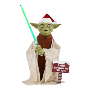 3.5 ft. Animated LED Seasonal Yoda