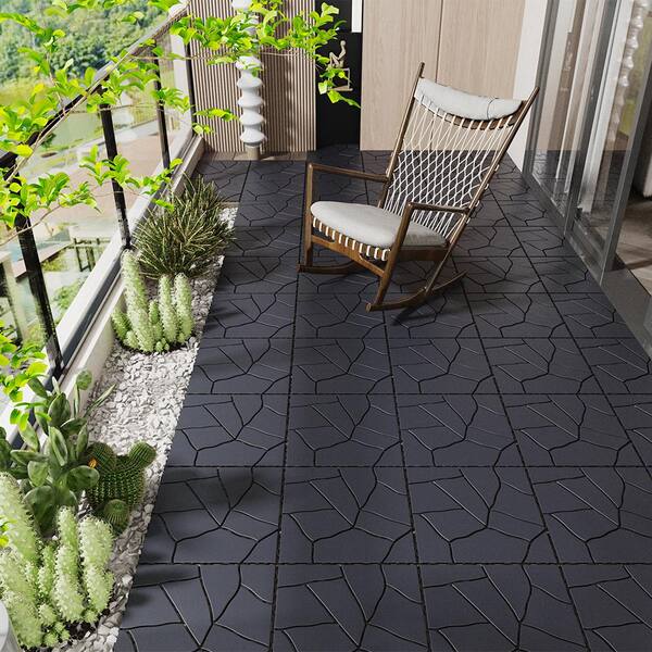 thumbnail image 2 of Click Tiles Garage Floor Decking – Interlocking For Workshop, Balcony, Camper, Trade Shows 2 of 5