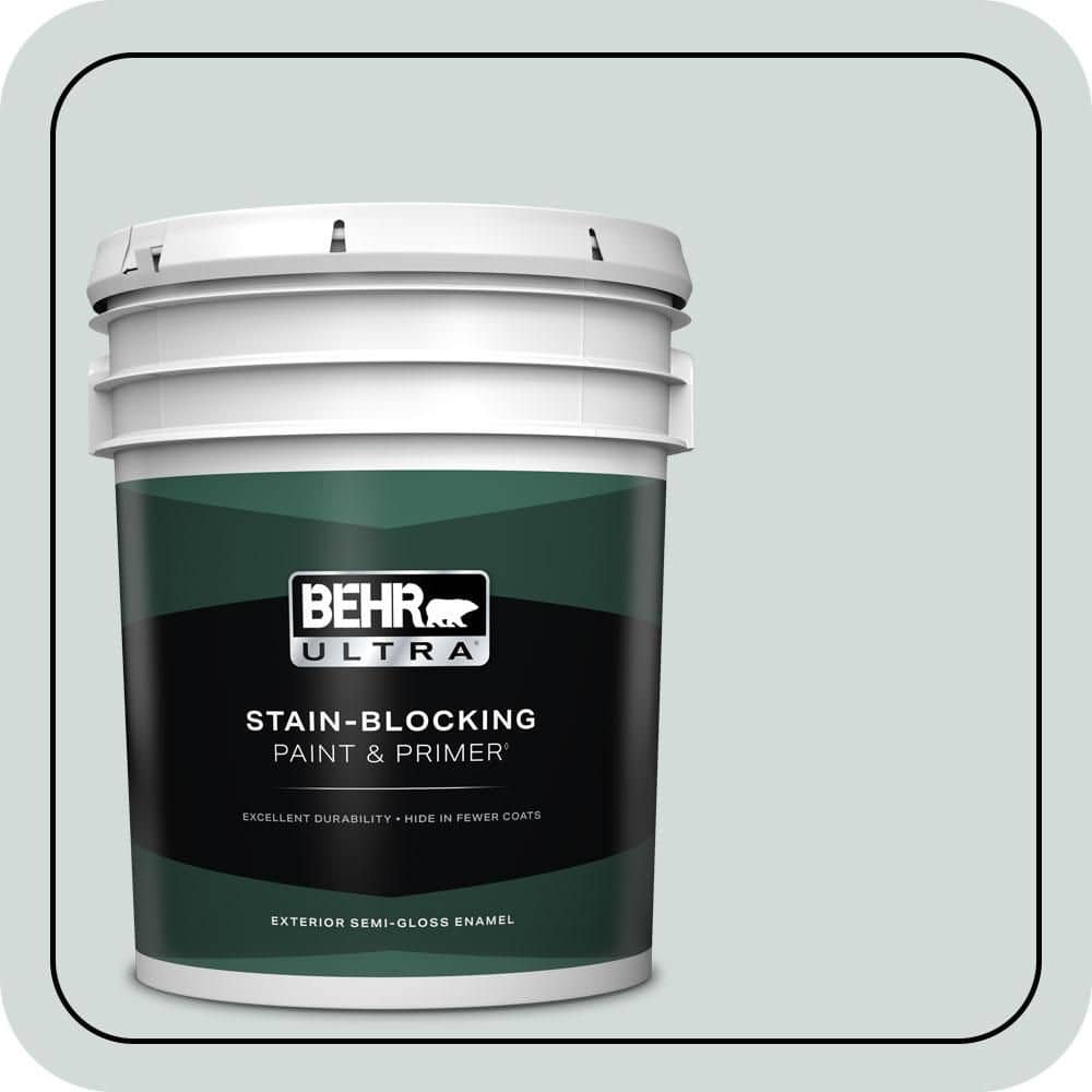 5 gal. #PPU12-13 Urban Mist Semi-Gloss Enamel Exterior Paint & Primer price history on PriceWatchPro