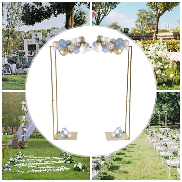 SUNYOU Arch Backdrop Stand for Wedding & Reviews