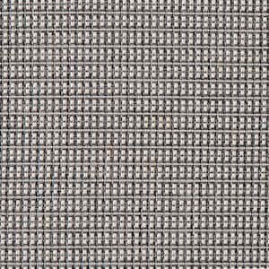 Basketweave Gray/Beige - 12 ft. Wide x Cut to Length - 16 oz. Polypropylene Patterned Indoor/Outdoor Carpet