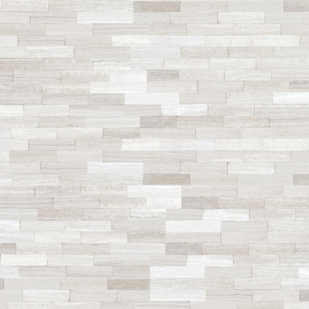 Take Home Tile Sample-Classico Oak Ledger Panel 4 in. x 4 in. Natural Marble Wall Tile price history on PriceWatchPro