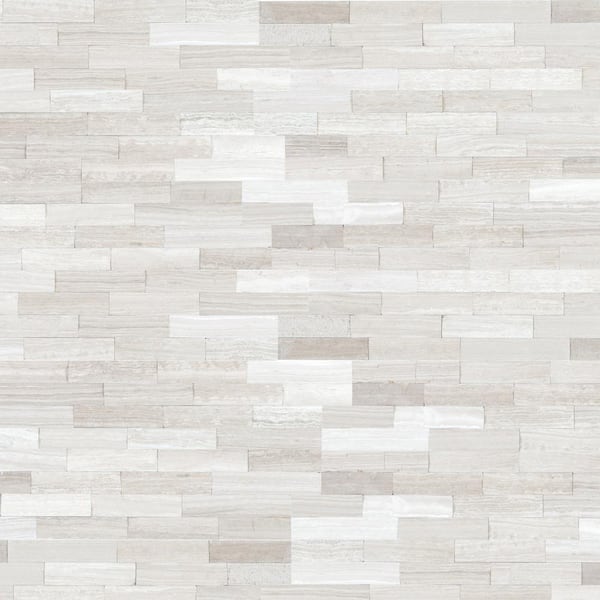 MSI Classico Oak Ledger Panel 6 in. x 24 in. Natural Marble Wall Tile (6 sq. ft./ case)