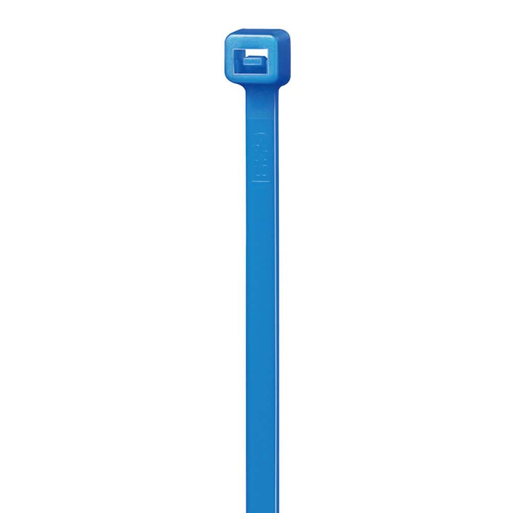 8 in. UV Resist Cable Tie, Blue (20-Pack)