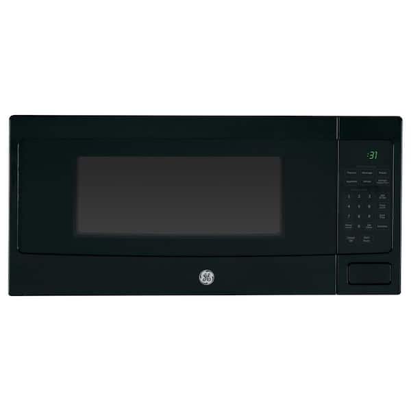 GE Profile 1.1 cu. ft. 800-Watt Countertop Microwave in Black