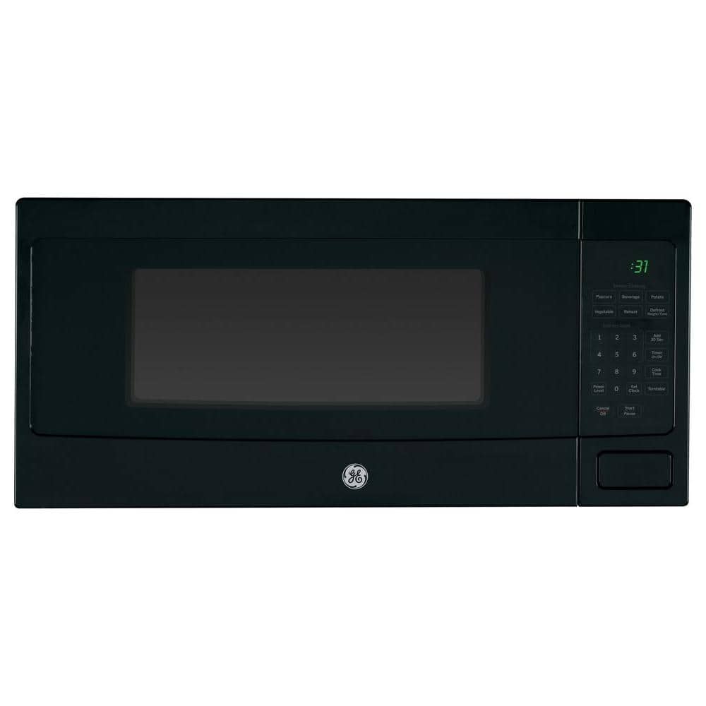 GE Profile 1.1 cu. ft. Countertop Microwave in Black with Sensor Cooking