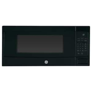 Profile 1.1 cu. ft. Countertop Microwave in Black with Sensor Cooking