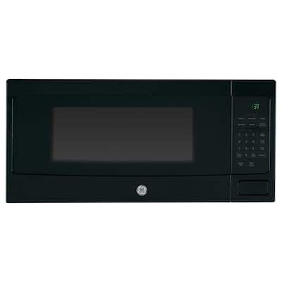 Profile 1.1 cu. ft. Countertop Microwave in Black with Sensor Cooking