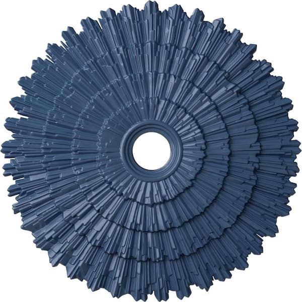Ekena Millwork 24-3/4" x 3-1/4" ID x 1-7/8" Eryn Urethane Ceiling (Fits Canopies upto 4") ,Americana