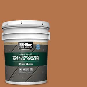 5 gal. #SC-533 Cedar Naturaltone Solid Color Waterproofing Exterior Wood Stain and Sealer