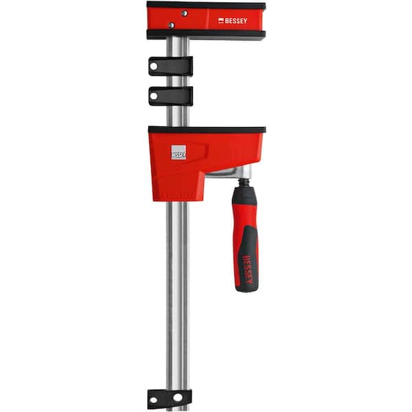 BESSEY K-Body REVOlution (KRE) 24 in. Capacity Parallel Clamp with Composite Plastic Handle and 3-3/4 in. Throat Depth