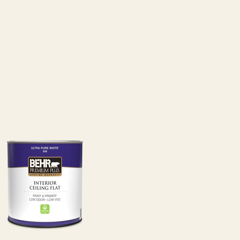 1 qt. #GR-W15 Palais White Ceiling Flat Interior Paint price history on PriceWatchPro