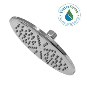 Rainfall Spa 1-Spray with 1.75 GPM 8 in. Wall Mount Adjustable Fixed Shower Head in Chrome, 1-Pack