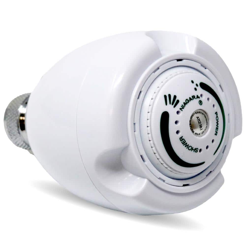 Earth Spa 3-Spray with 1.5 GPM 2.7-in. Wall Mount Adjustable Fixed Shower Head in White, (50-Pack) price history on PriceWatchPro
