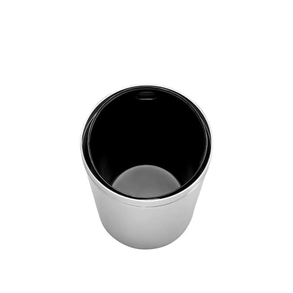 50 gal. Rigid Plastic Waterproof Round Trash Can Insert Liner with Handles for Trash Can (2-Pack)