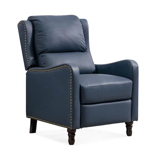 Navy best sale recliner armchair