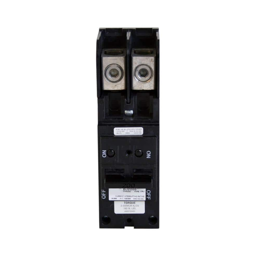 Eaton BJ 200 Amp 2-Pole 10k Main Breaker