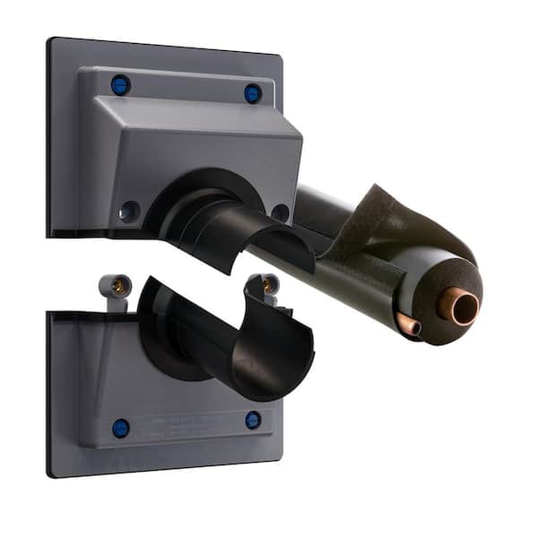 AIREX TITAN OUTLET TRS Wall Outlet with 6 ft. Roll Insulation Protector Fits on 1/2 in. Insulation Wall Thickness for Outdoor HVAC Piping