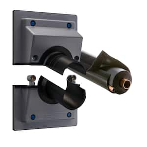 TRS Wall Outlet with 6 ft. Roll Insulation Protector Fits on 1/2 in. Insulation Wall Thickness for Outdoor HVAC Piping