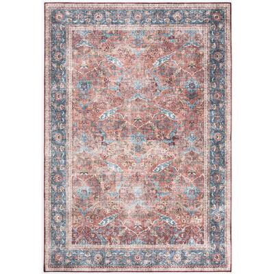 ALU35176 AMER Rugs Allure Vintage Medallion Power-Loomed Area Rug 5'1x7'6 Ivory ALU35176 AMER Rugs Allure Vintage Medallion Power-Loomed Area Rug 5'1x7'6 Ivory