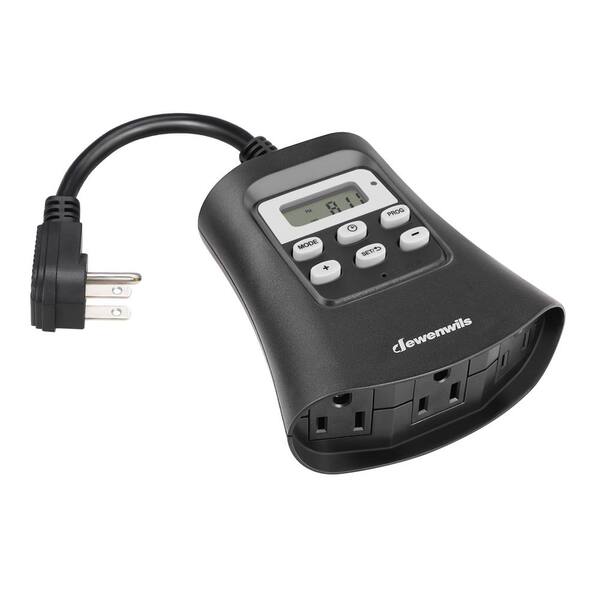 thumbnail image 2 of Techbee Indoor Digital Electrical Outlet Timer Plug With Countdown 2 of 12