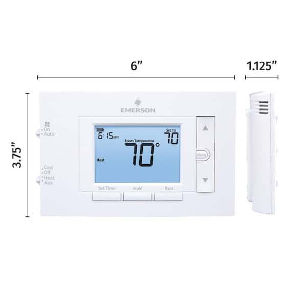 80 Series, 7 Day Programmable, Heat Pump (2H/1C) Thermostat