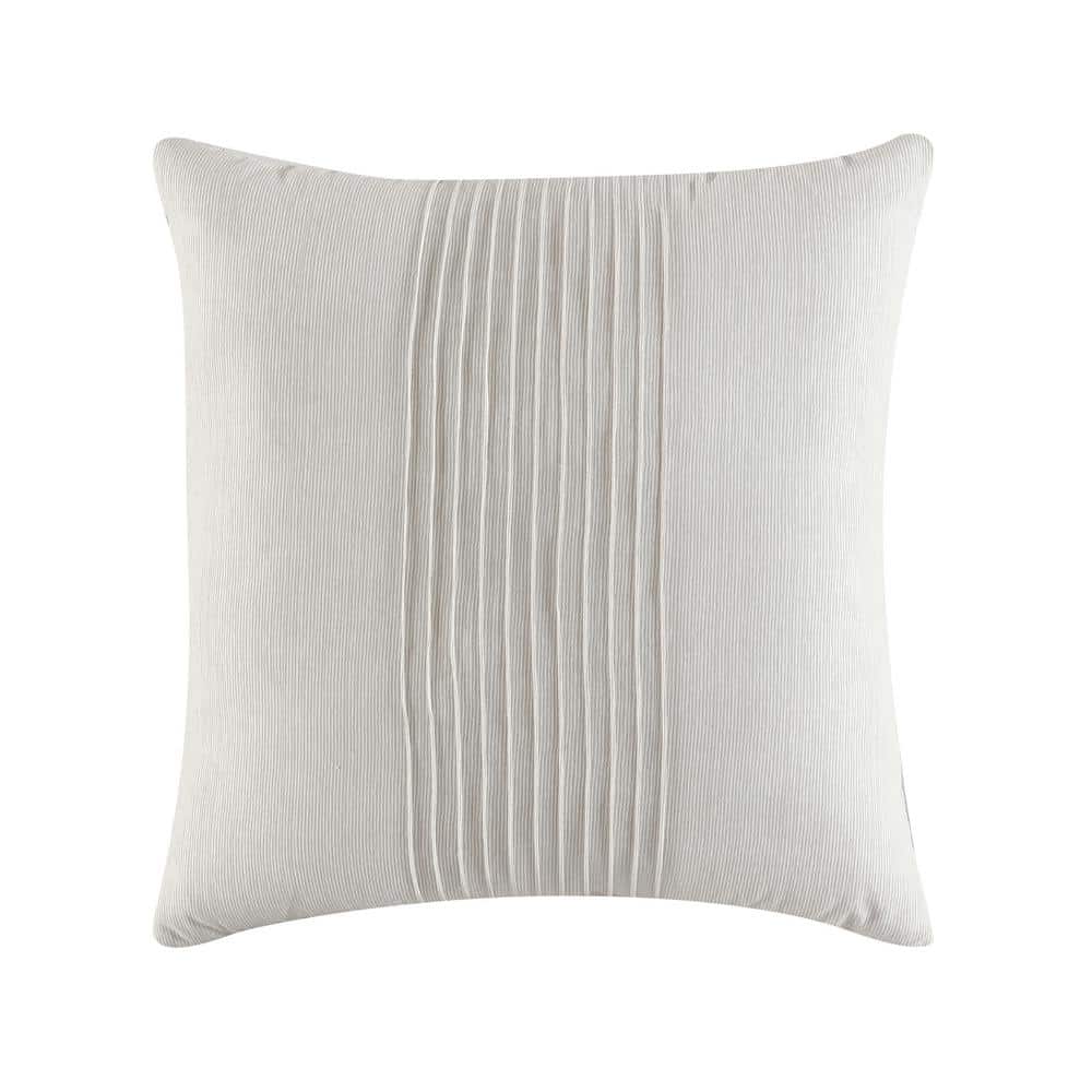 Full White Cotton Reversible Comforter Sham Set