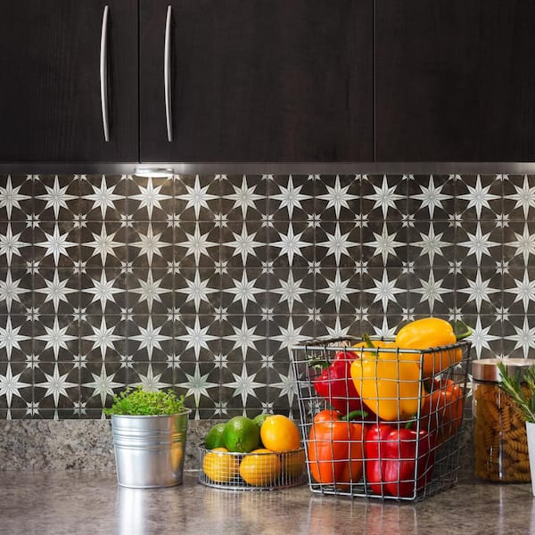 Harmonia Kings Star Night 13 in. x 13 in. Ceramic Floor and Wall Tile (12.0 sq. ft./Case)