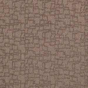 Painted Picture - Vivid-Brown 12 ft. 45 oz. Triexta PET Pattern Installed Carpet