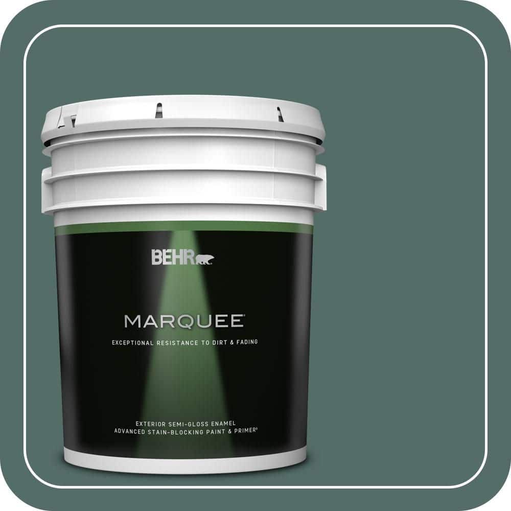 5 gal. #MQ6-39 Chelsea Garden Semi-Gloss Enamel Exterior Paint & Primer price history on PriceWatchPro