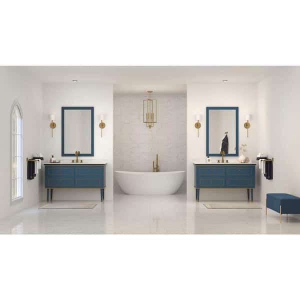 Elara 15 in. 4-Light Vintage Brass New Traditional Foyer Light for Entryway