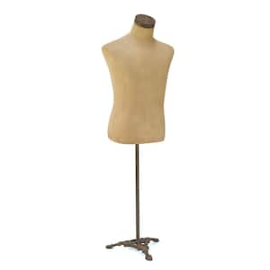 Antiqued Male Fiberglass Mannequin