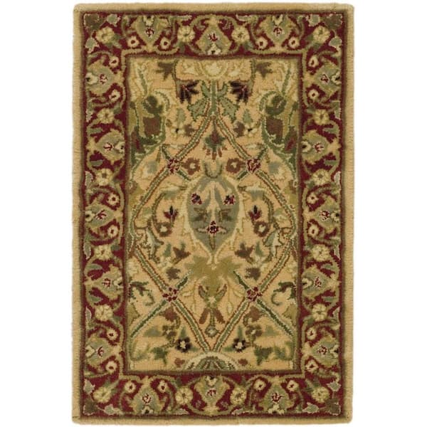 SAFAVIEH Persian Legend Ivory/Rust 2 ft. x 3 ft. Border Area Rug