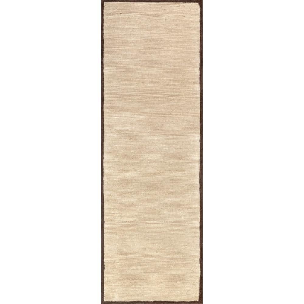Pierre 2 ft. 6 in. x 8 ft. Wool Beige Indoor/Outdoor Patio Runner Rug price history on PriceWatchPro
