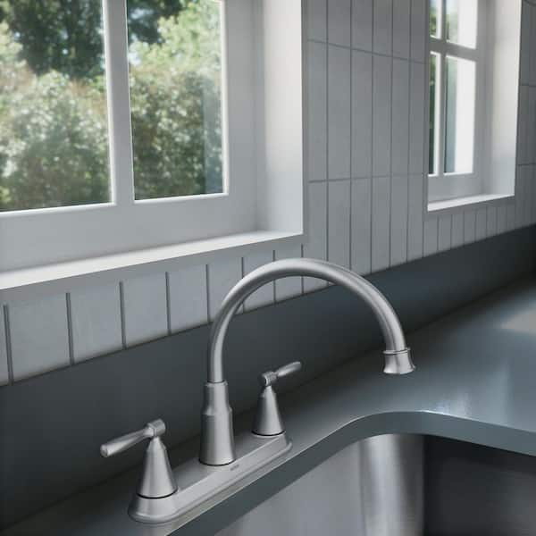 Hutchinson 2-Handle Kitchen Faucet in Spot Resist Stainless