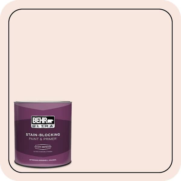 BEHR ULTRA 1 qt. #RD-W03 My Sweetheart Extra Durable Eggshell Enamel Interior Paint & Primer