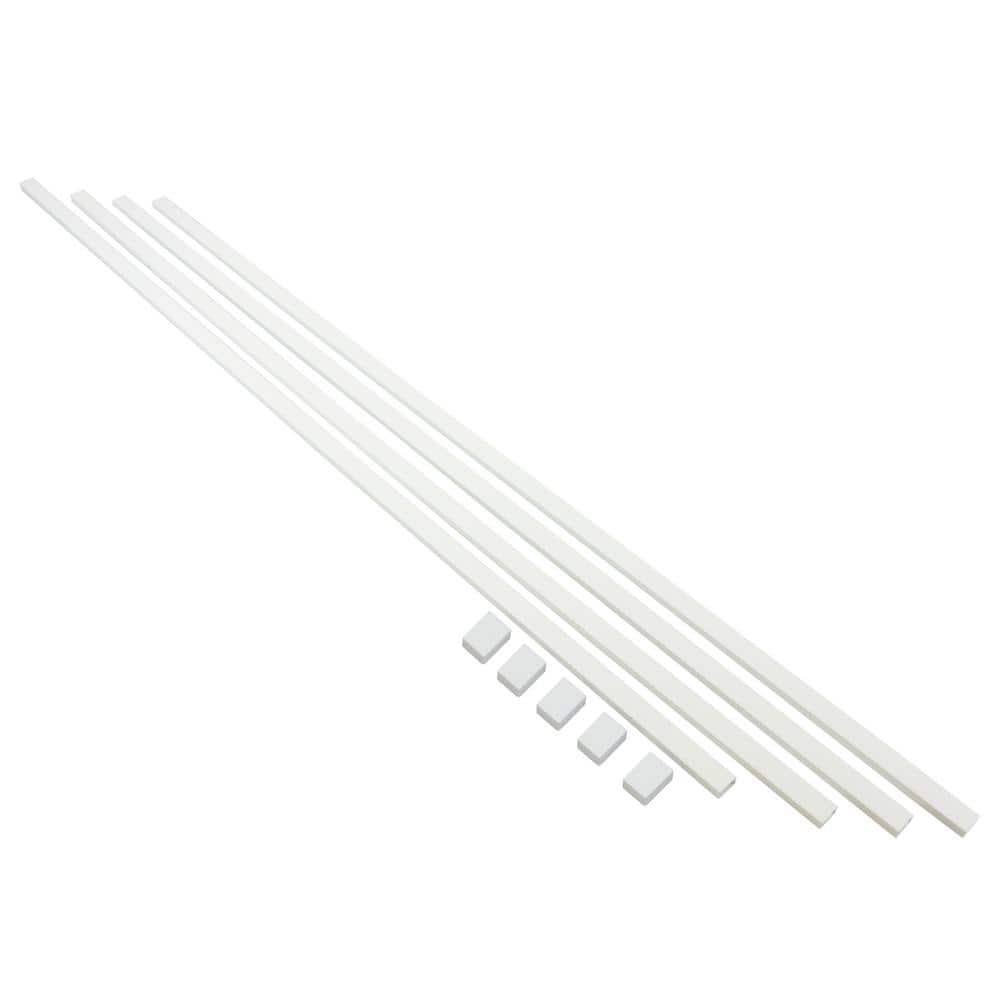 Cablewholesale Cable Raceway White 1.75 inch Ceiling Entry