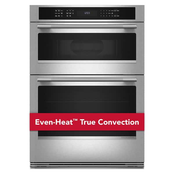 5 cu. ft. Electric Wall Oven & Microwave Combo in PrintShield Stainless Steel with Air Fry Mode