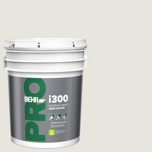 5 gal. #PPU24-13 White Pepper Semi-Gloss Interior Paint