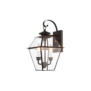 Westover 2 Light Bronze Outdoor Wall Sconce