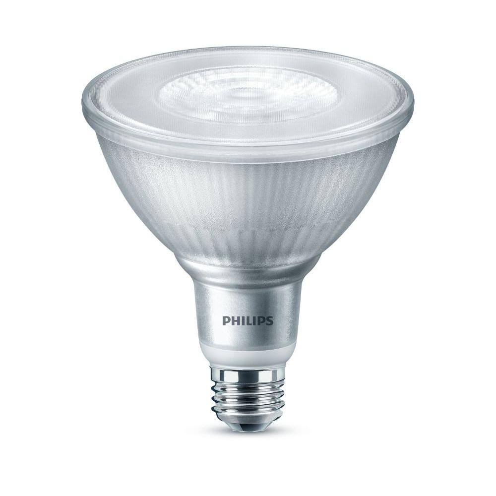 3 Philips 90W Equivalent Bright White PAR38 Ambient LED Flood Light Bulb 5000K 